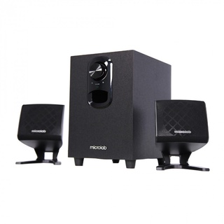 Microlab M-108 2.1 Speaker ลำโพงพร้อมซับวูฟเฟอร์ - (Black)