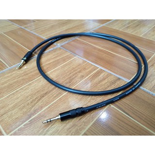 ภาพขนาดย่อของสินค้าสาย (AUX) Mini 3.5 to Mini 3.5 Canare L-2E5AT (MADE IN JAPAN)