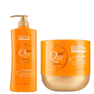 ภาพหน้าปกสินค้า[ผมนุ่มลื่นเงาสวย!] โบย่า คิวเทน Boya Q10 แชมพู/ทรีทเมนท์ Shampoo/Treatment 500 ml. ที่เกี่ยวข้อง