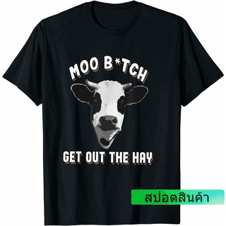 ขายดีที่สุด เสื้อยืดลําลอง แขนสั้น พิมพ์ลายฟาร์มวัว Love Cows Farm Farmer Perfect Moo ของขวัญประจําวัน