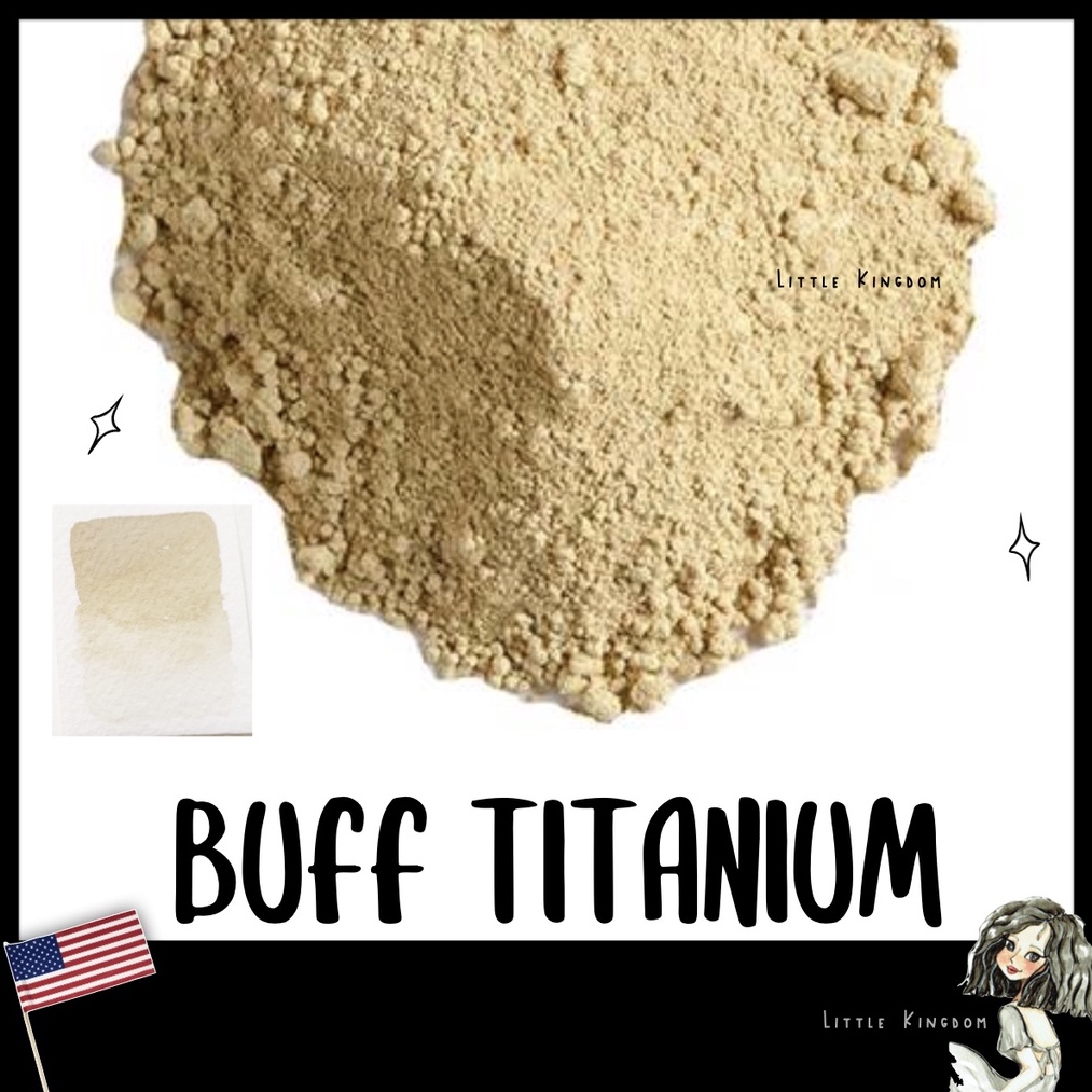 pigment-ผงสีครีม-buff-titanium-non-toxic-สำหรับทำสีน้ำ-สีน้ำมัน