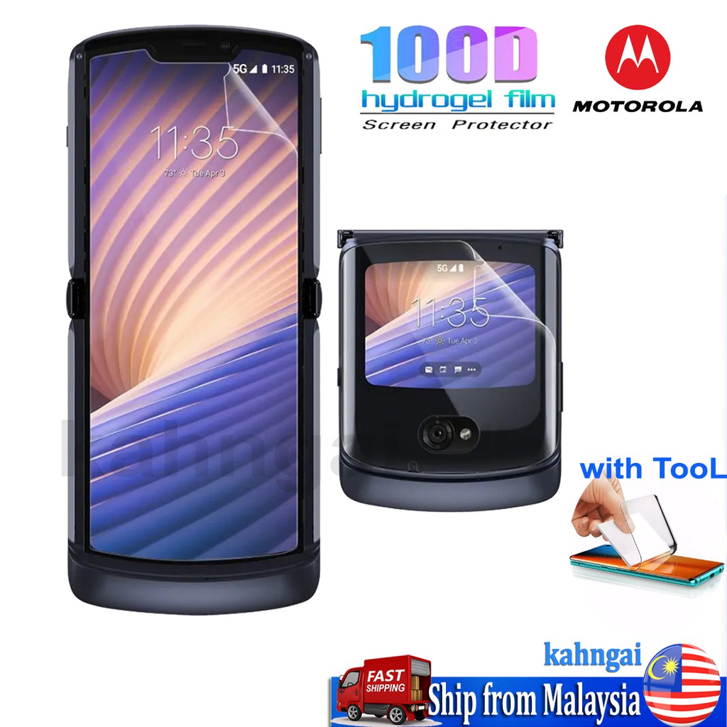 Pantalla Compatible Con Motorola Razr 5g 2020 Oled Negro