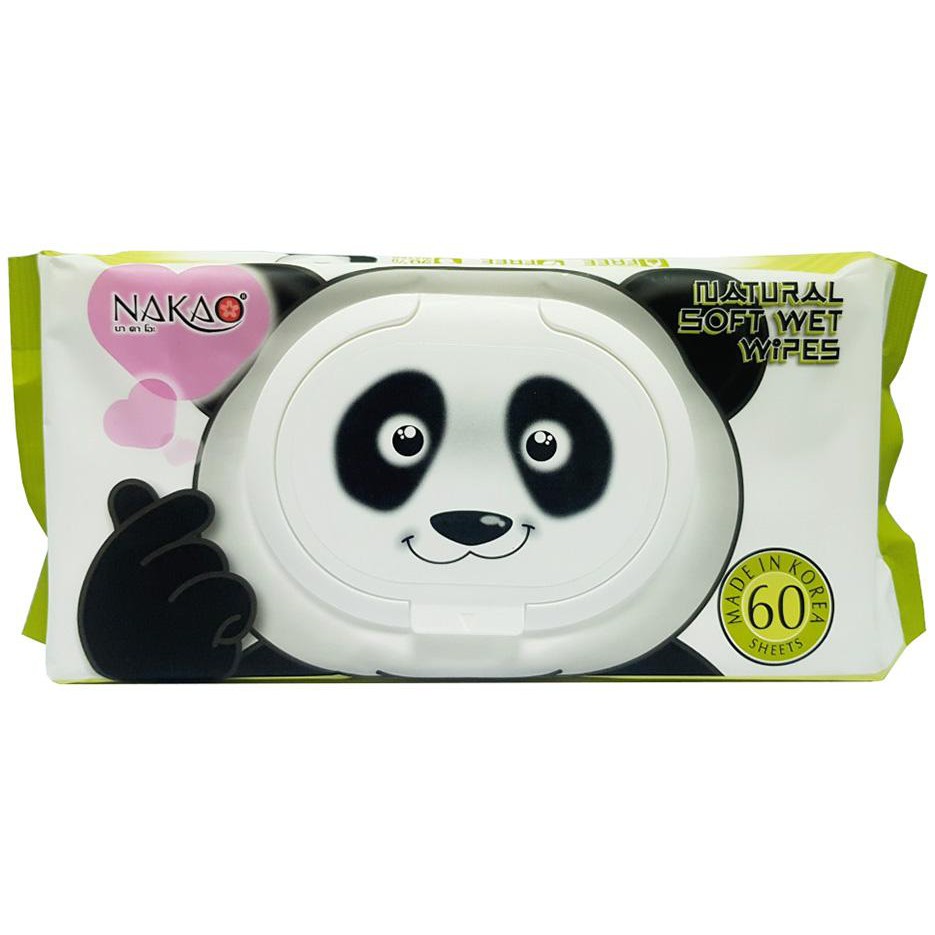 นาคาโอะ-ทิชชู่เปียกทำความสะอาดผิวหน้า-ผิวกาย-60แผ่น-nakao-natural-soft-swet-wipe-60pieces