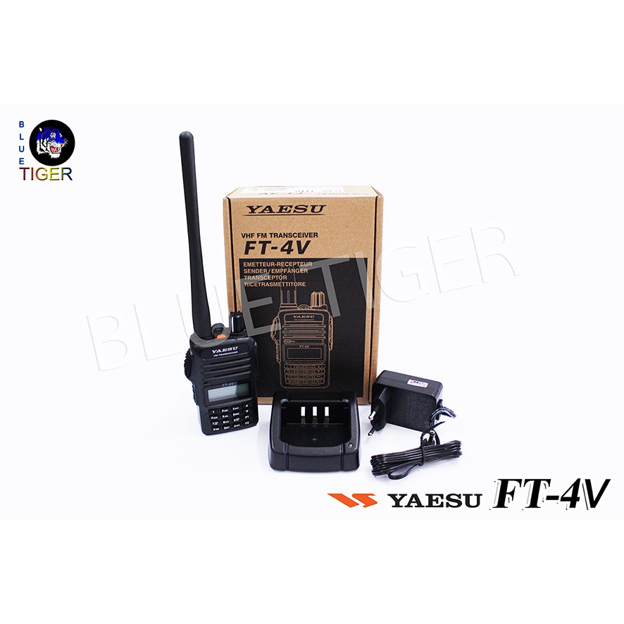 วิทยุสื่อสารราคาถูก-yaesu-ft-4v-walkie-talkie-5w-สีดำ-ย่าน-144-147-mhz