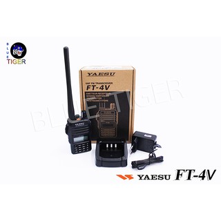 วิทยุสื่อสารราคาถูก YAESU FT-4V  WALKIE TALKIE 5W (สีดำ) ย่าน 144-147 MHz