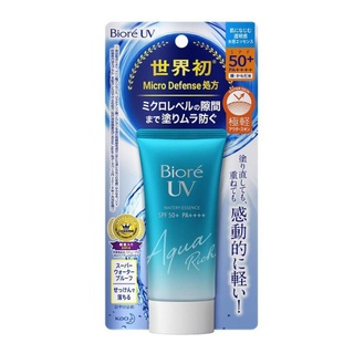 ฉลากไทย กันแดด บีโอเร Biore UV Aqua Rich Watery Essence SPF50+ PA++++ 50g