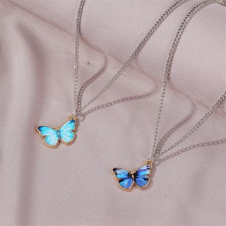 สร้อยคอจี้ผีเสื้อButterflychainพร้อมส่ง