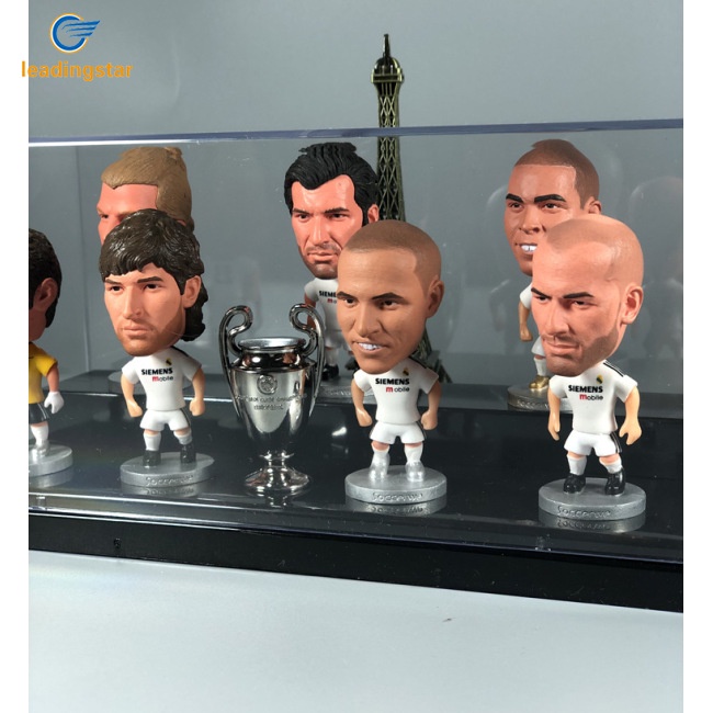 leadingstar-ตุ๊กตาฟิกเกอร์-real-madrid-club-beckham-ronaldo-pvc-ของเล่นสําหรับเด็ก