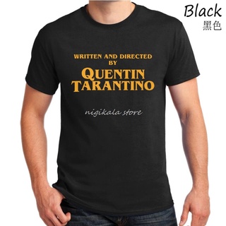 เสื้อยืด พิมพ์ลายภาพยนตร์ Quentin Tarantino Pulp Fiction Movie Django Kill Bill 2 John Travolta แฟชั่นสําหรับผู้ชาย