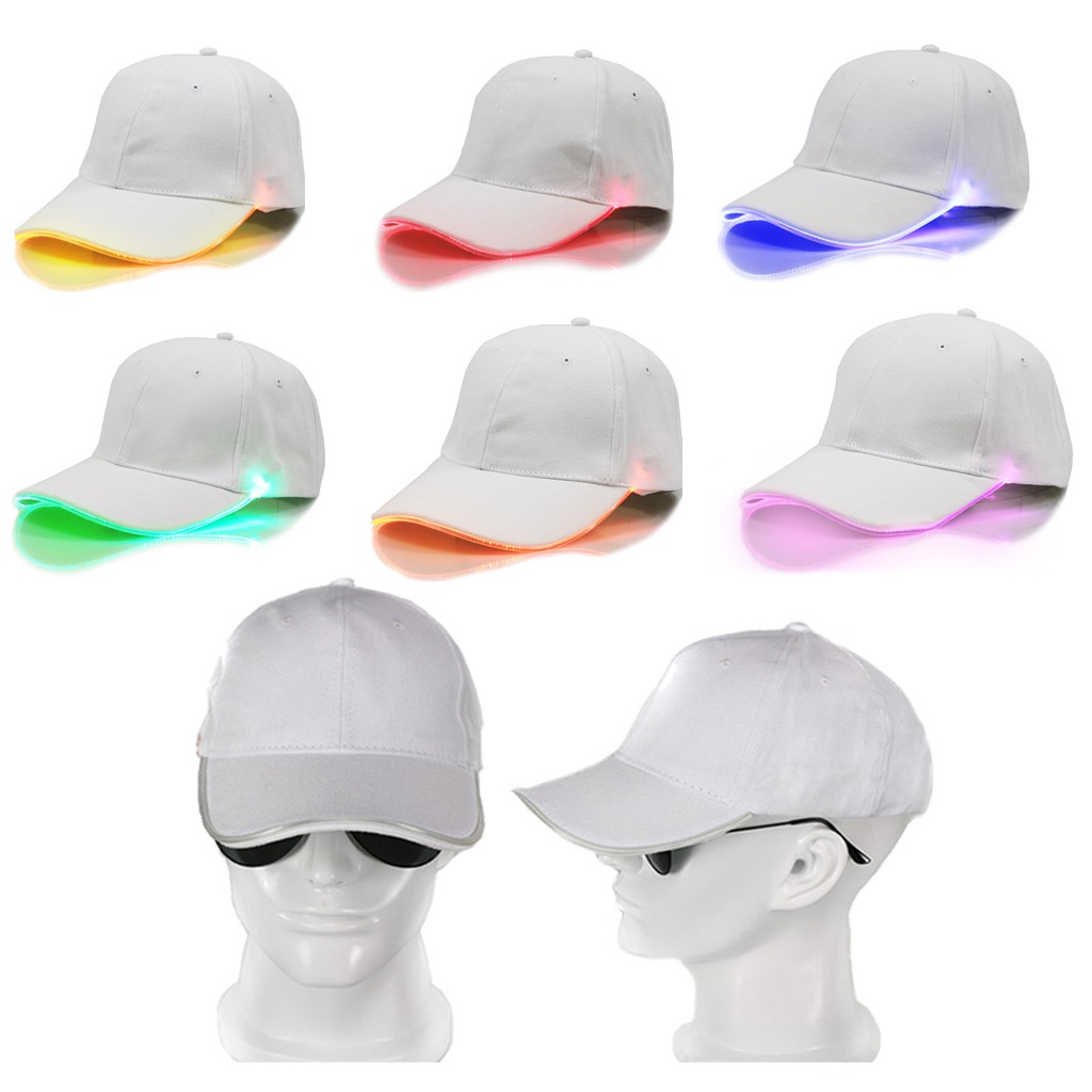 ภาพหน้าปกสินค้าหมวกเบสบอลแบบเรืองแสงแฟชั่น Unisex จากร้าน cozyroom.th บน Shopee