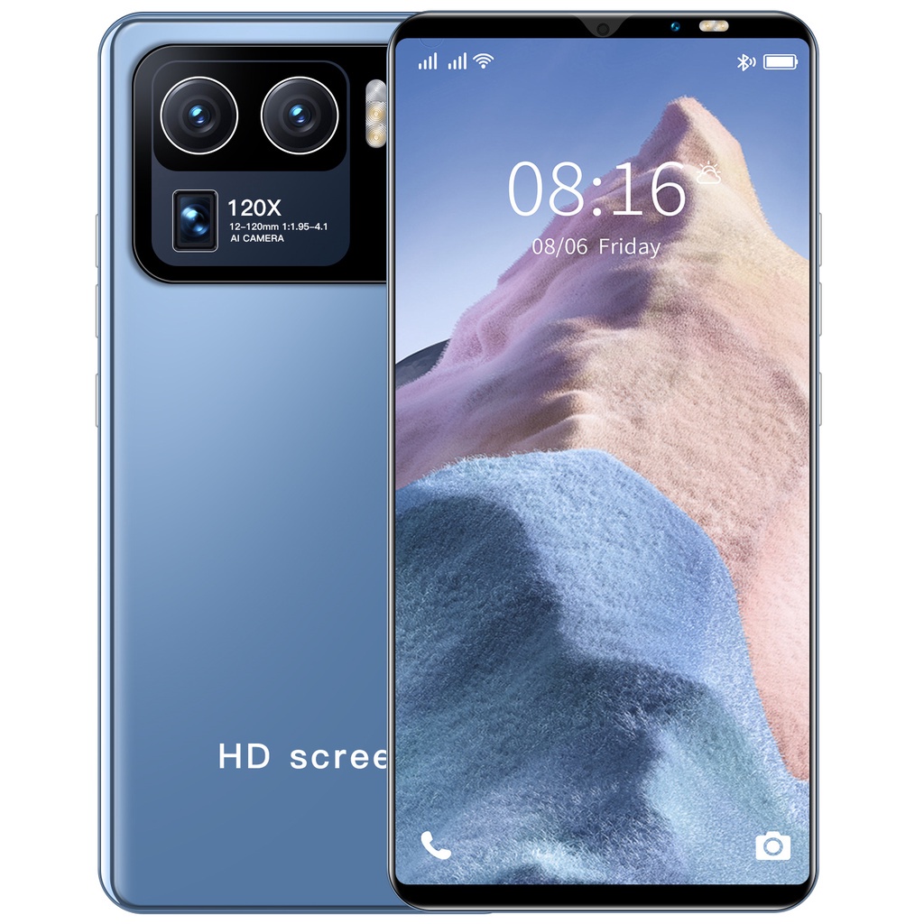 มือถือราคาถูก M12 Ultra 12+512GB 5g Phone ใหม่เอี่ยม มัลติฟังก์ชั่น สมา ...