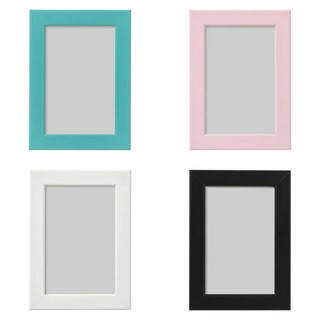 ฟิสค์บู กรอบรูป A6 ตั้งโต๊ะได้แขวนผนังได้ขนาด: 10x15 ซม.มีให้เลือก6 สี