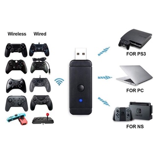 ภาพขนาดย่อของภาพหน้าปกสินค้าJYS - NS130Wireless Controller Adapter - Converter allows for use of PS3/PS4/XBOX Controllers with Nintendo Switch or PC จากร้าน tinzshop บน Shopee ภาพที่ 3