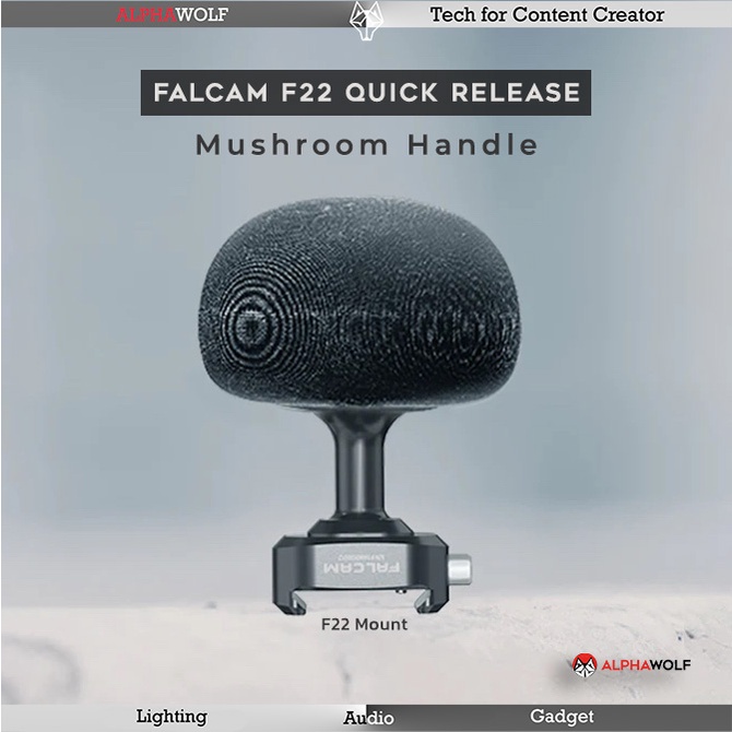 Ulanzi Falcam F22 Quick Release Mushroom Handle ที่จับแบบหัวเห็ดสำหรับ ...