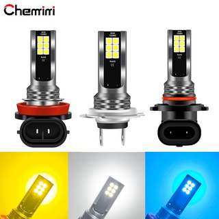 หลอดไฟตัดหมอก Led H11 H16 3030 12 SMD H3 H1 H4 H7 9005 HB3 9006 HB4 Led H8 12V สําหรับรถยนต์ 1 ชิ้น