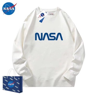 🎊 พร้อมส่ง 🎊  NASA NBA เสื้อกันหนาวผู้ชายฤดูใบไม้ร่วงและฤดูหนาวน้ำแบรนด์ 2022 คู่ใหม่คอกลมแขนยาวนักเรียน