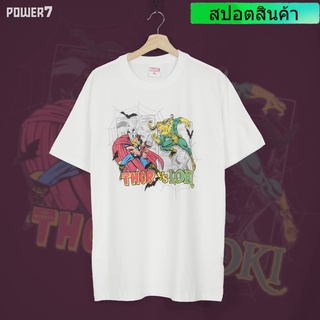 เสื้อยืดการ์ตูน ลาย มาร์เวล THOR love and thunder ลิขสิทธ์แท้  COMICS  T-SHIRTS (MVX-005)