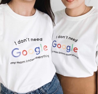 ภาพหน้าปกสินค้าTeemsclub T-shirt - I don’t need google 💻 ซึ่งคุณอาจชอบสินค้านี้
