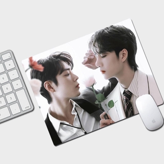 Q version หวังอี้ป๋อ เซียวจ้าน small cute mouse pad Wang Yi Bo Xiao Zhan thickened customized student desk Pad Coaster (Series 2)