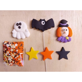 Halloween cake decoration ฮาโลวีน น้ำตาลแต่งขนม วันฮัลโลวีน​ ฮัลโลวีน​ ขนม เทศกาลฮัลโลวีน​  ไอเดียทำขนมฮัลโลวีน​ วันฮาโล