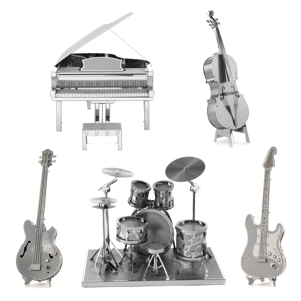 3d-metal-model-kit-โมเดล3d-musical-เครื่องเสียง