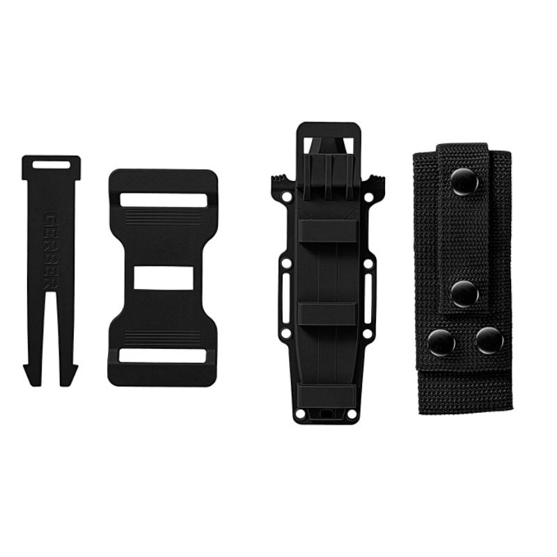 genuine-มีดใบตาย-gerber-strongarm-fixed-4-8-black-combo-blade-30-001060n-ของแท้-made-in-usa