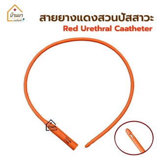 ภาพขนาดย่อของภาพหน้าปกสินค้าสายยางแดง สวนปัสสาวะ แบบสวนทิ้ง สายยางแดงดูดเสมหะ Red Urethral สายปัสสาวะ French Catheter จากร้าน banyavechaphan บน Shopee