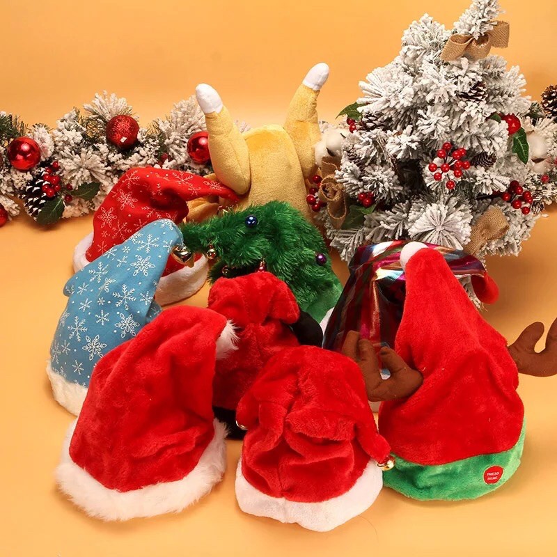 พรีออเดอร์-หมวกซานต้า-santa-หมวกซานตาคอส-คริสต์มาส-christmas