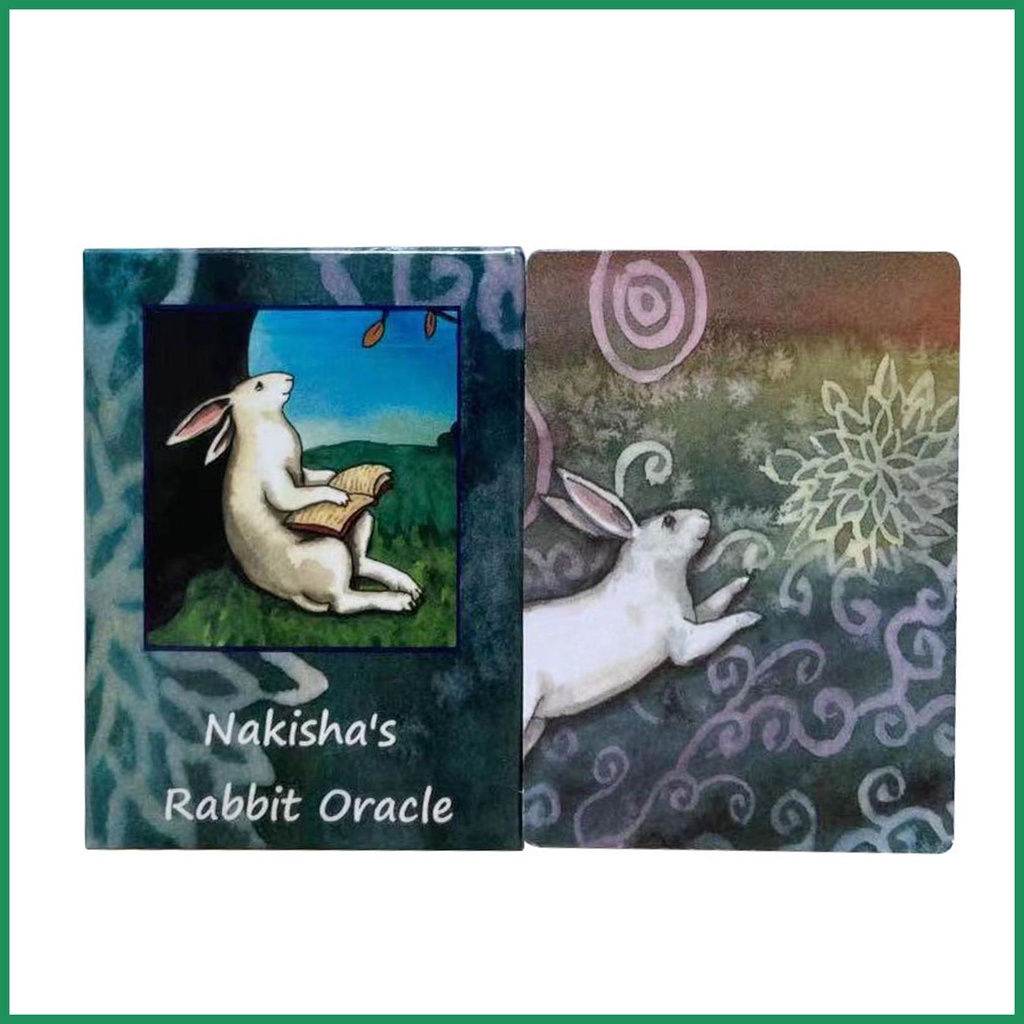 การ์ดไพ่ทาโรต์ เกมสันทนาการ Nakishas Rabbit Oracle เวอร์ชั่นภาษาอังกฤษ ...