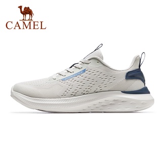 ราคาและรีวิวCamel รองเท้ากีฬา รองเท้าวิ่ง ระบายอากาศ กันลื่น ดูดซับแรงกระแทก