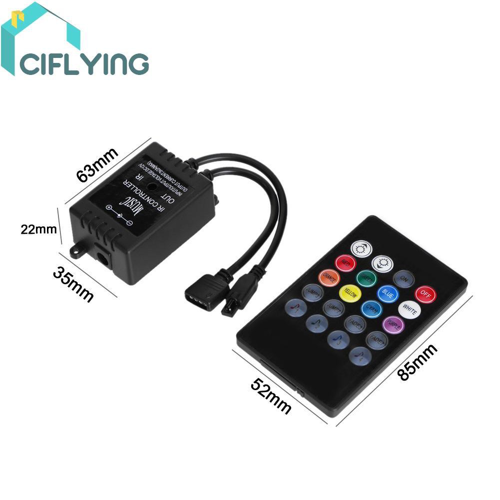 ciflying-20-keys-music-ir-controller-sound-sensor-remote-control-for-rgb-led-strip