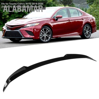 Alabama สปอยเลอร์ฝากระโปรงหลัง สีดํามันวาว สําหรับ Toyota Camry Xv70 2018-2020