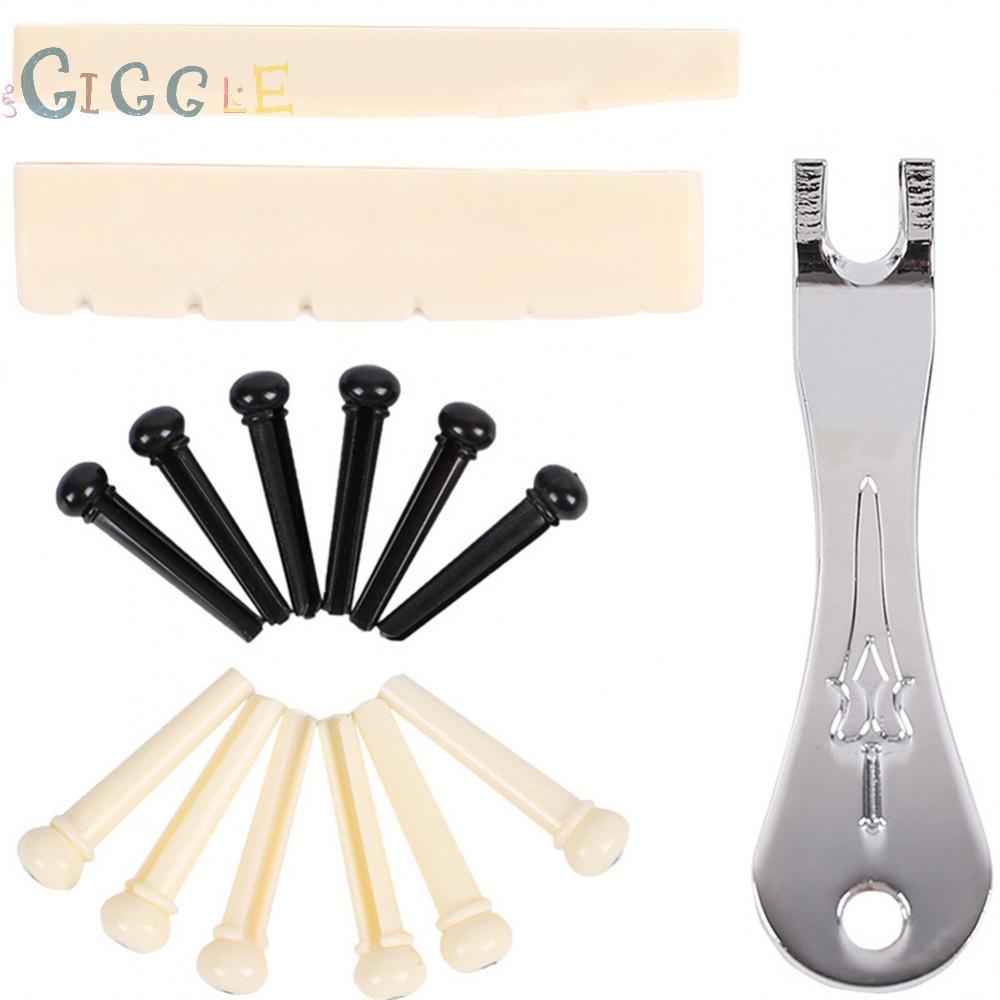 READY Set of 15 Acoustic Guitar Bridge Pin Pin Puller Removal Tool