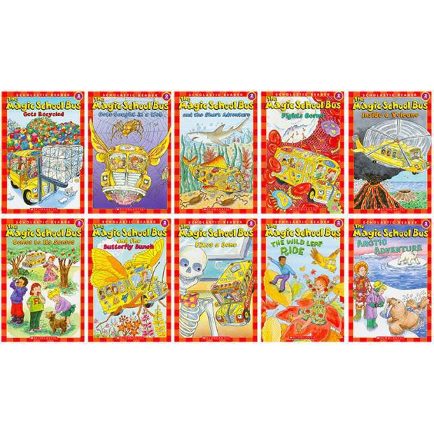 ใช้โค้ดรับcoinคืน10-ได้-พร้อมส่ง-the-magic-school-bus-science-readers-23-books-มี-cd-เสียง-จาก-scholastic