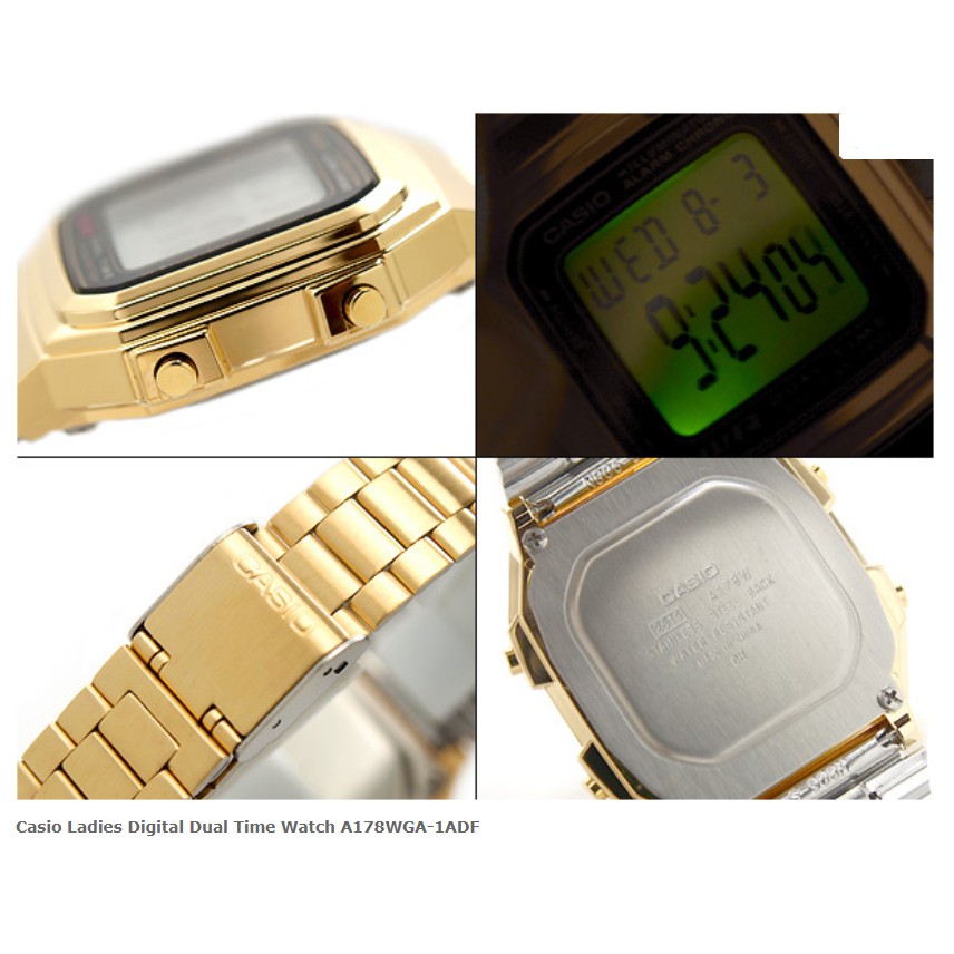 casio-digital-นาฬิกาข้อมือผู้หญิง-ผู้ชาย-รุ่น-a178wga-1a-gold-สีทอง-ขายดี-เป็นที่นิยม-ของแท้ประกัน1ปี