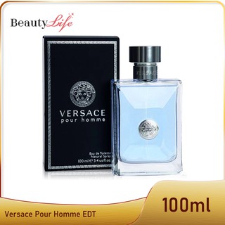 สินค้า Versace Pour Homme EDT 100 ml น้ำหอมเวอร์ซาเช่ กล่องซีล