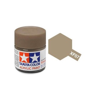 สีทามิย่าสูตรน้ำ Tamiya Acrylic XF-57 Buff