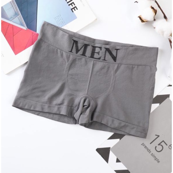 ภาพหน้าปกสินค้า(ลด30% โค้ด DETFEB30)กางเกงใน ชาย ราคาโรงงาน ผ้าทอ เกรดพรีเมี่ยม Free Size 5 สี จากร้าน momoshop_underwear_store บน Shopee