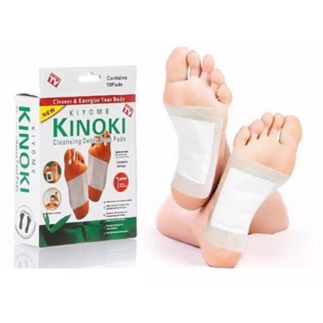 ภาพหน้าปกสินค้าพร้อมส่ง 1 กล่อง 5 คู่ kinoki แผ่นแปะเท้า และ น้ำยาปรับผ้านุ่ม