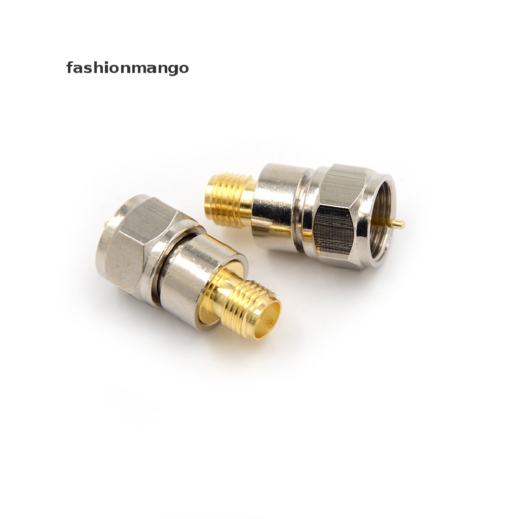 fashionmango-อะแดปเตอร์แจ็คเชื่อมต่อ-sma-female-jack-to-f-male-plug-rf-coaxial