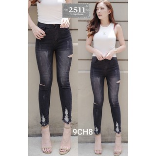 [[ถูกสุดๆ]] 2511 Vintage Denim Jeans by Araya กางเกงยีนส์ ผญ กางเกงยีนส์เอวสูง กางเกงยีนส์ กางเกงยีนส์ยืด No 147