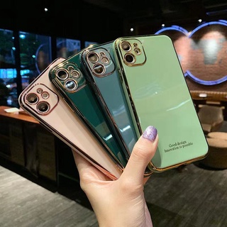 ภาพขนาดย่อของภาพหน้าปกสินค้าเหมาะสำหรับ iPhone 11 X XS XR XsMax SE2020 7P 8P 6P i7 i8 i6 6s 6sp ไฟฟ้า soft shell จากร้าน zhuque.th บน Shopee