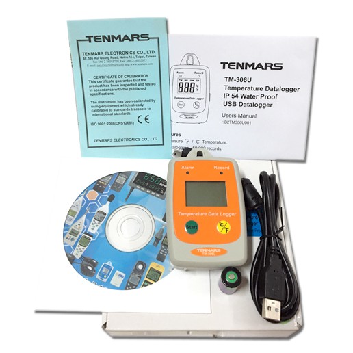 tm-306u-temmars-เครื่องบันทึกอุณหภูมิ-datalogger