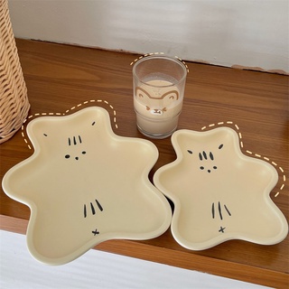 ส่งจากไทย🧸 จาน น้องหมี มาใหม่ น่ารักมากๆ เหมาะเป็นจานอาหารหลัก ขนม ของหวาน อาหารเช้า นอกจากใส่อาหารแล้ว พร๊อพแต่งห้อง