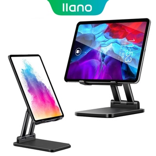 เช็ครีวิวสินค้าllano ipad stand ขาตั้ง แบบพับได้ สำหรับ iPad แท็ปเล็ต มือถือ
