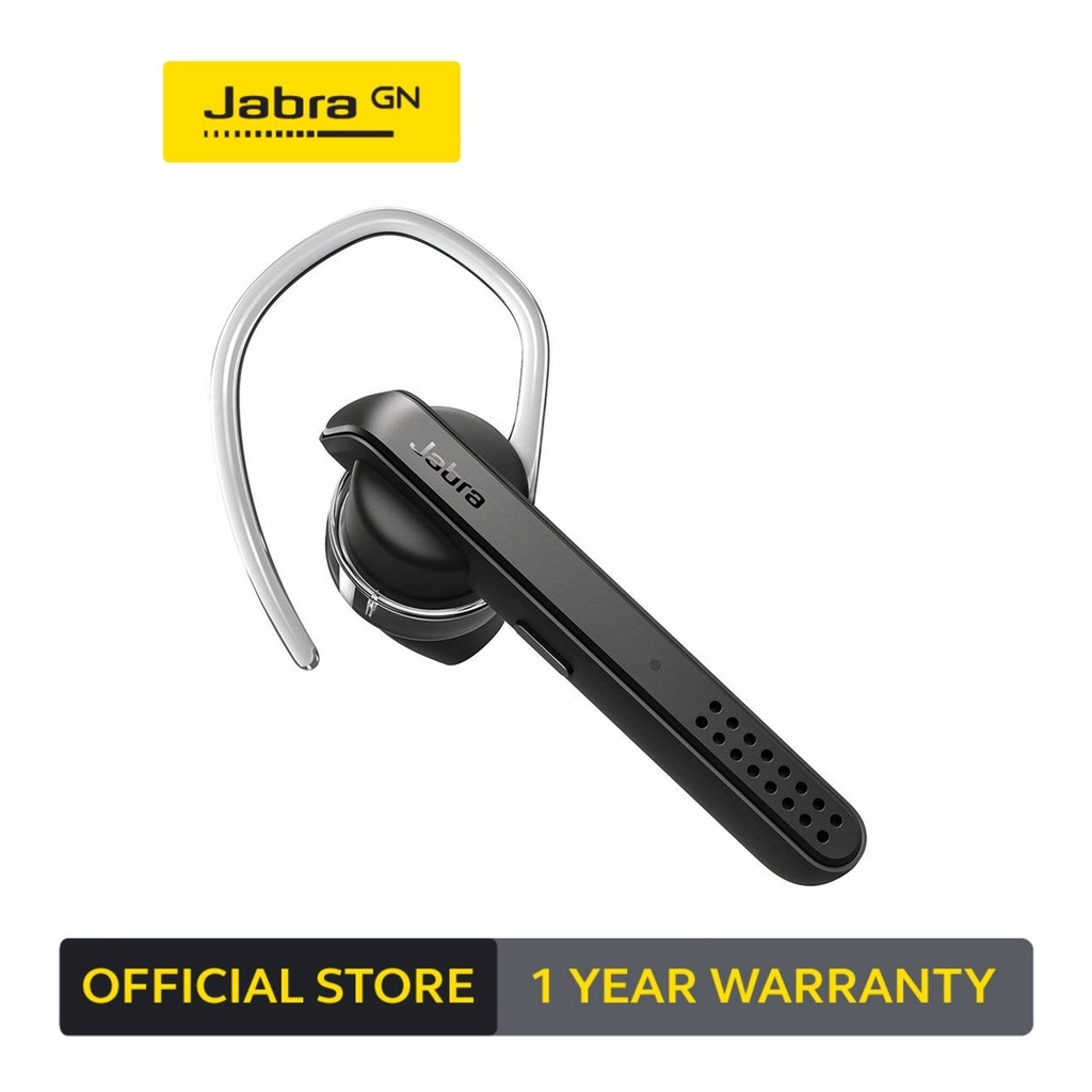 ภาพหน้าปกสินค้าJabra Talk 45 หูฟังโมโน Bluetooth Headsets หูฟังไร้สาย หูฟังคุยโทรศัพท์ หูฟังข้างเดียว หูฟังประชุม - Black