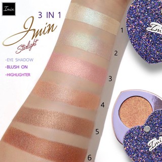 Starlight Highlighter "Imin" 💦กันน้ำ เม็ดสีแน่น ติดทนสุดๆ!!