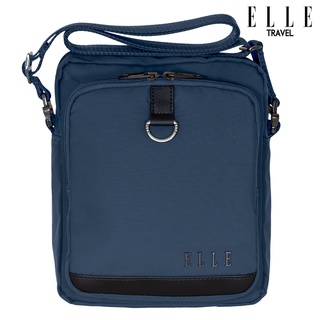 ELLE Travel Bags Series, 100% Recycled Nylon Mipan Regan Cross Body Vertical Sling Bag. Lightweight &amp; Durable