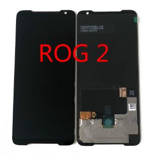 Original 6.59 asus rog 2 phone zs660kl amoled lcd display touch screen full set ROG2 120hz