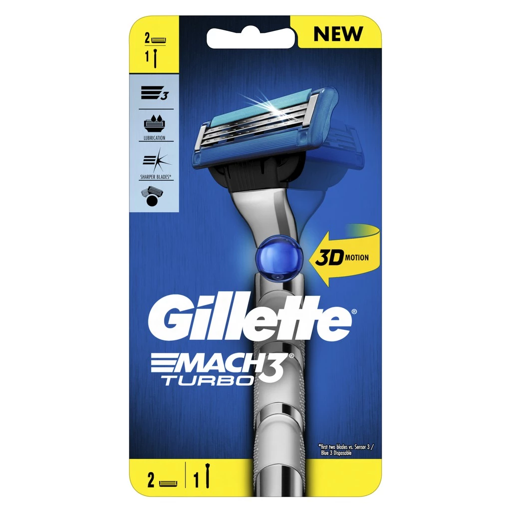 รีวิว Gillette Mach 3 Turbo